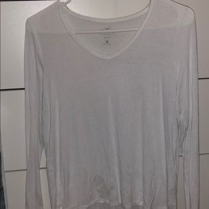 Plain White Thin Sweater